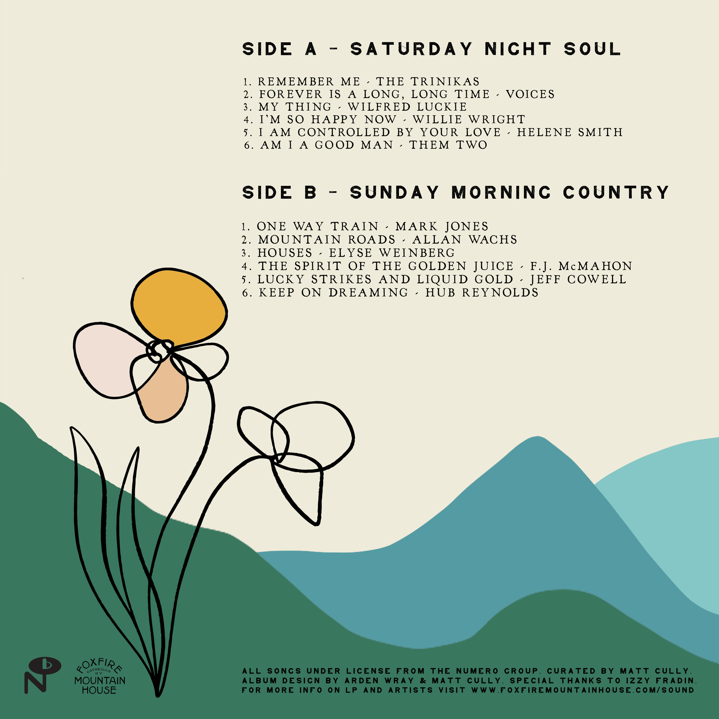 The Foxfire Sound Vol. 1 | Shop Vinyl LP — Foxfire Mountain House